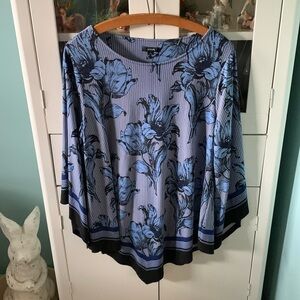 Alfani sz 1X top euc floral